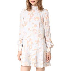 Marc Jacobs Bishop Sleeve Mock Neck Dress NWT